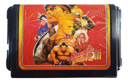 Cartucho Street Fighter 3 | 16 Bits Retro -mg-