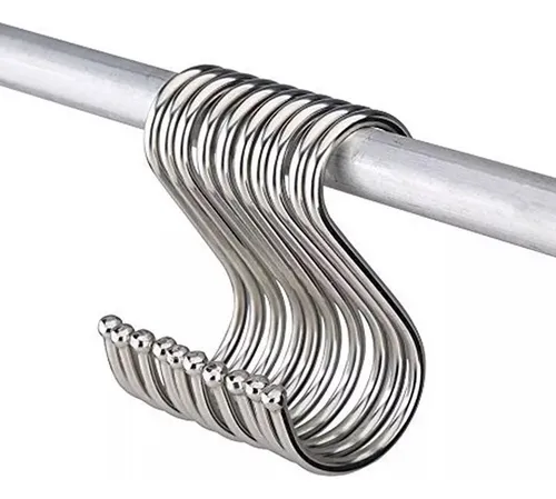 comprar Pack 10 Ganchos Tipo S Cromados Multiuso 9 Cm \u002F Bmk
