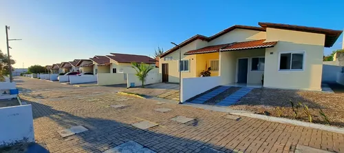 Casa Plana | 2 Quartos | 1 Banheiro | 2 Vagas | Quintal Amplo | Condomínio Residencial Jasmim | Piscina | Quadra Poliesportiva | Segurança 24h | Financiamento Facilitado | Fgts | Horizonte - Ce