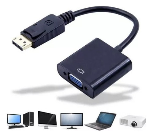 Adaptador Display Port (macho) A Vga (hembra)