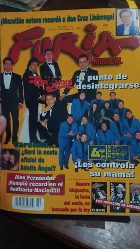 Limite, Los Temerarios, Banda Maguey Revista Furia Musical