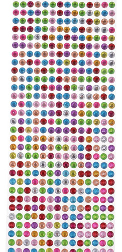 1 De De Imitación Multicolor Autoadhesiva Para