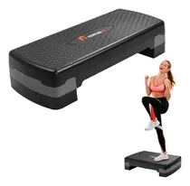 Comprar Step Banco Aerobics Fitness Crosfit 9.5 A 15 Cm Ajustable Color Gris