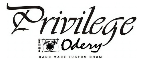 Pedal único Odery Privilege P-902 de doble cadena C/