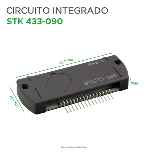 Circuito Integrado Stk433 090 / Stk 433 090