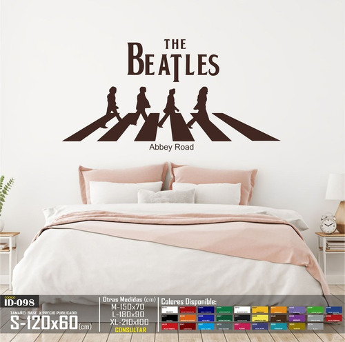 Vinilo Decorativo The Beatles Grupo