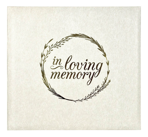 Mcs In Loving Memorial Album Foto Color Marfil