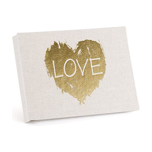 Libro De Visitas  Brush Of Love , 7.5 X 5.75 Pulgadas