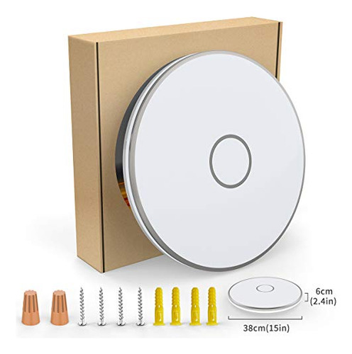 Lampara De Techo Led Empotrada, Airand 5000k Luces De Techo