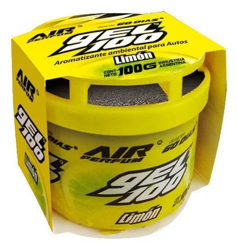 Air Perfum Gel 100g Aromatizante Para Autos