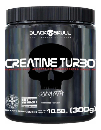 Suplemento En Polvo Black Skull Creatina Turbo 300g