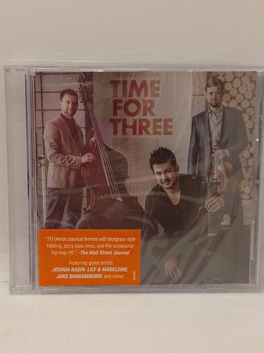 Time For Three Cd Nuevo 