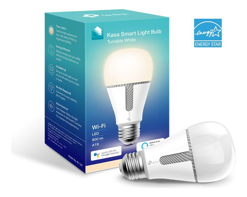 Kasa Smart Wi-fi Luz Led Blanco Ajustable Kl120 /v