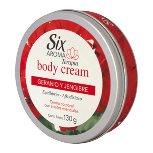 Six Aroma Terapia Body Cream Equilibrio - Afrodisiaco 130 G