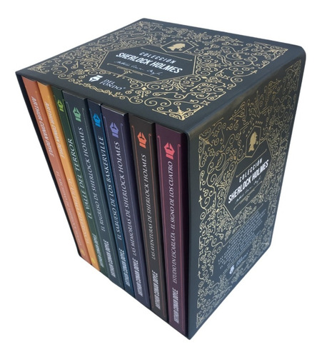 Coleccion Completa Sherlock Holmes - 8 Libros - Conan Doyle