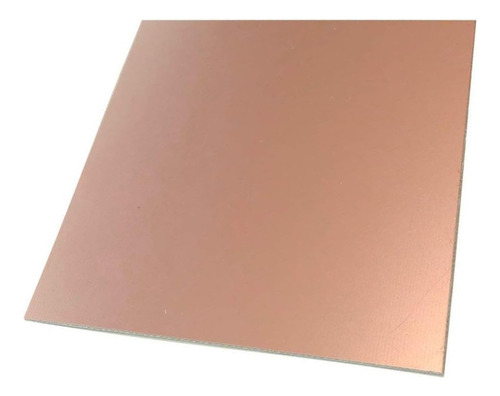 Combo X 10 Placa Pcb Virgen Pertinax Cobre 10x10 Simple Faz