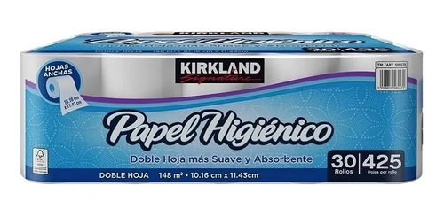 Imagen 1 de 2 de Kirkland Signature Papel De Baño 30 Rollos Higienico.