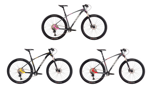 Bicicleta Mtb 29 Oggi Bw 7.2 Deore 12v Graf/verm/cinz L 2024