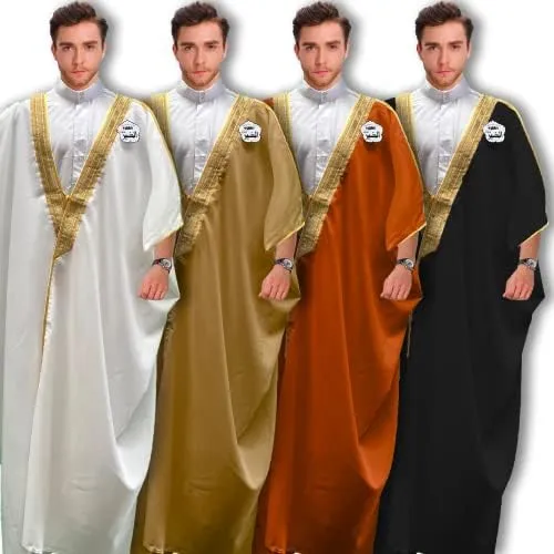 Vestido Del Desierto Vestido Árabe Hombre Thobe Arabia Bata
