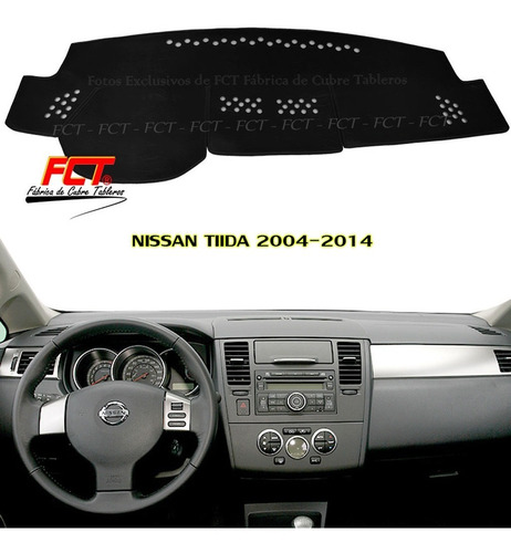 Cubre Tablero Nissan Tiida 2005 2008 2009 2011 2013 2014 Fct