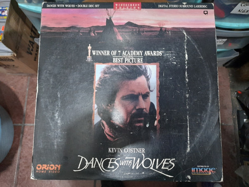 Laserdisc Dance With Wolves En Formato Laserdisc