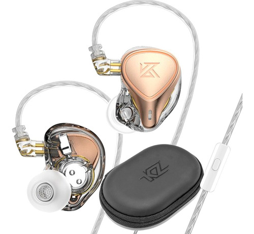 Audífonos Kz Zex Pro Electrostáticos Originales + Estuche Kz