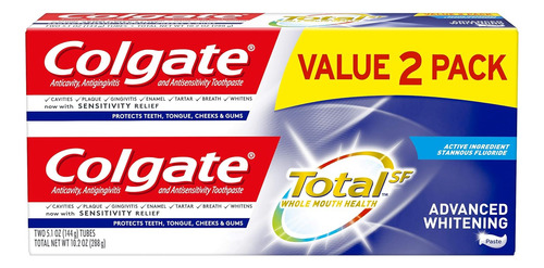 Colgate - Pasta De Dientes Total Whitening (blanqueamiento T