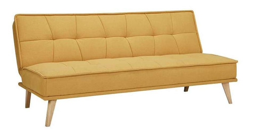  Sofá-cama 3 Lugares Casal Venice Amarelo 