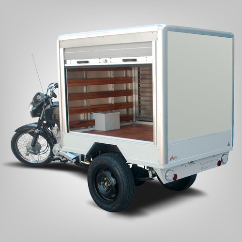 Triciclo De Carga Fusco F - Baú Bebidas - Transporta 300kg