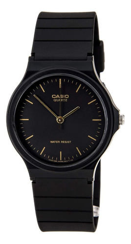 Reloj Casio Mq24 Series Quartz Analógico Para Hombre Negro/d