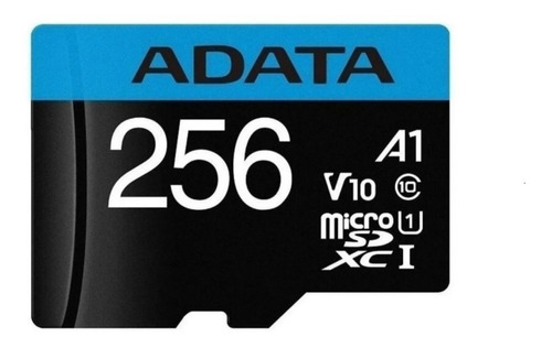 Tarjeta De Memoria Adata Premier Con Adaptador Sd 256gb