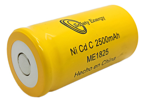 Pila Recargable Industrial Ni-cd C 2500 Mah Safety Energy