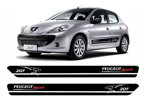 Adesivo Faixa Lateral Peugeot 207 Imp20 Fge