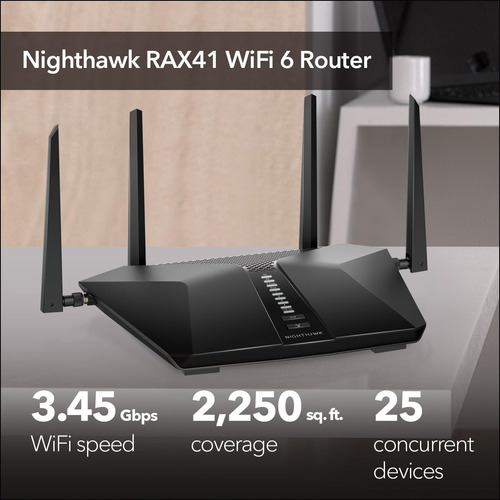 Netgear Nighthawk 5-stream Ax3600 Dual-band Wifi 6 Router