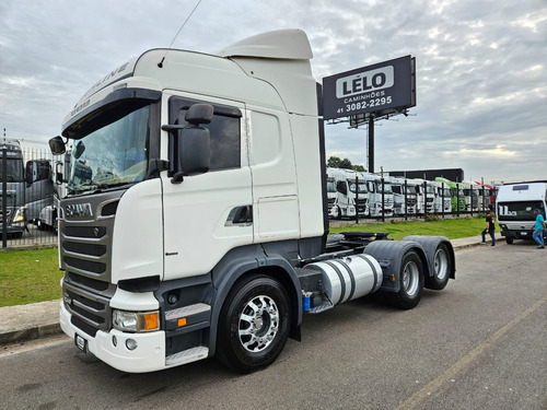 Scania R440 6x2 Highline Ano 18 Teto Alto Automático Ar Cond