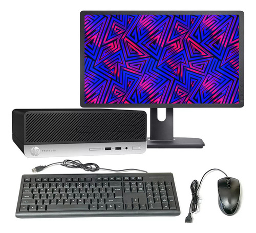Cpu Completo Hp Sff I7 6ta 16gb Ram 500 Ssd 6th 22puLG Pro! (Reacondicionado)