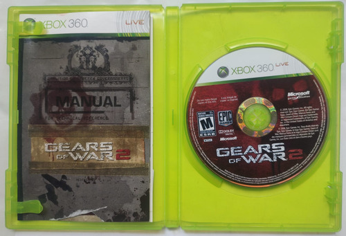Gears Of War 2 Original Xbox 360 (Usado)