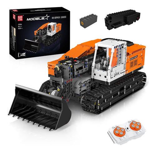 Tecnología Bulldozer Bloques De Construcción App Rc Control