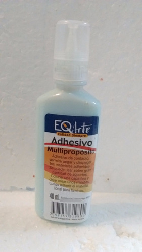 Adhesivo Multiproposito Eq Arte 40cc