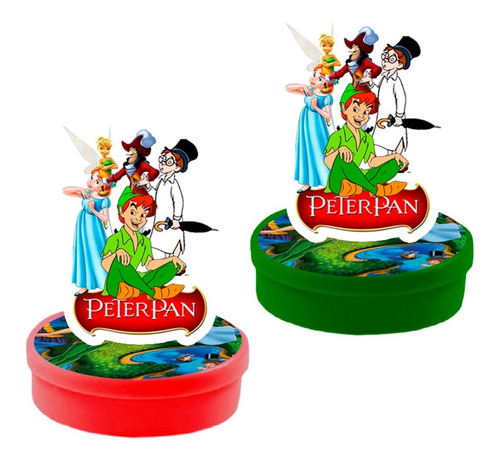 Kit 10 Latinhas  Peter Pan