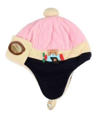 Touca Gorro Aviador Piloto Unissex Infantil Forrada