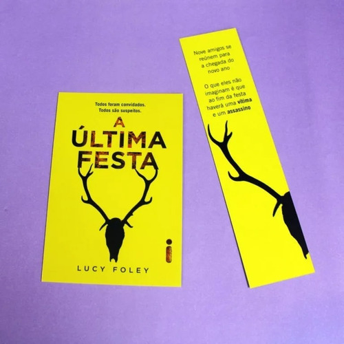 Livro A Última Festa - Edição Especial Com Brindes E Revista Do Clube Intrínsecos - Lucy Foley - Capa Dura - Novo E Lacrado
