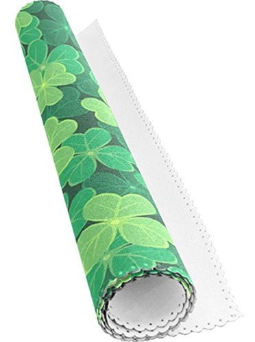 Wozo Trebol St Patrick S Dia Repisa Individual Alfombrilla
