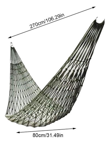 Red De Malla Portátil Verde Para Acampar Al Aire Libre Para