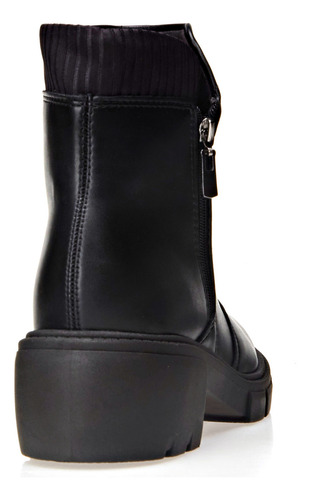 Bota Casual Feminina Cano Curto Solado Tratorado Beira Rio