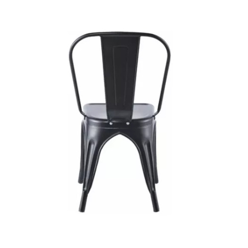 Imagen 7 de 8 de Silla de comedor Garden Life Tolix, estructura color negro, 4 unidades