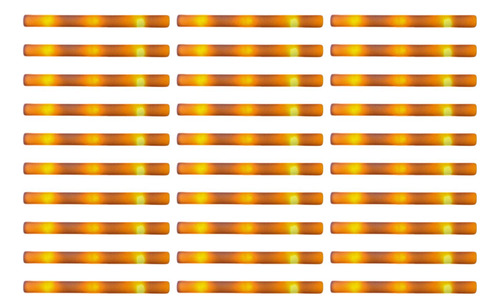 30x Barras Luminosas Led, Varillas De Espuma Amarillo