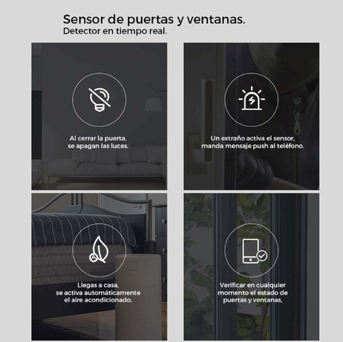 Sensor Magnético Para Kit De Seguridad Bestcon