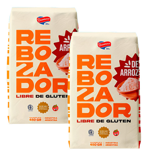 Rebozador Sin Tacc De Arroz Dicomere X450gr - Pack X2