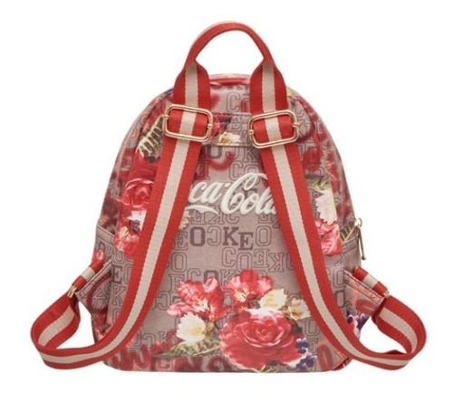 Imagem 2 de 3 de Mini Mochila De Costas Coca Cola Monograma Ii